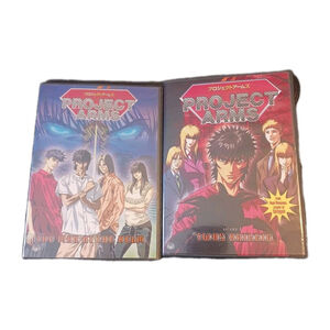 VIZ Project Arms DVD Set Of 2 Anime The Man At The Helm, 'Twas Brillig Vol 8